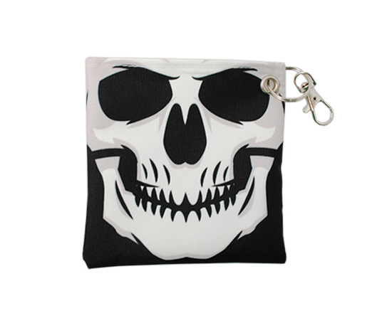 Porta mascherina teschio