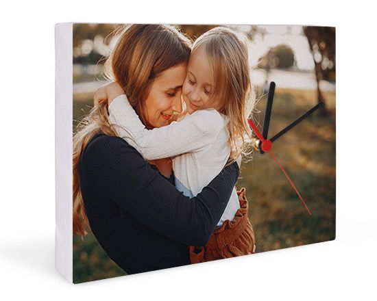 la foto che ami su un orologio