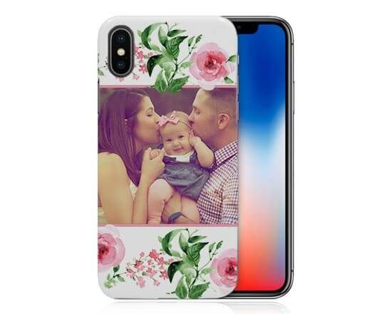 Cover iPhone X 3D Flowers