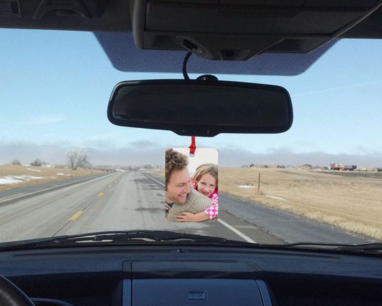 targhetta per auto da profumare