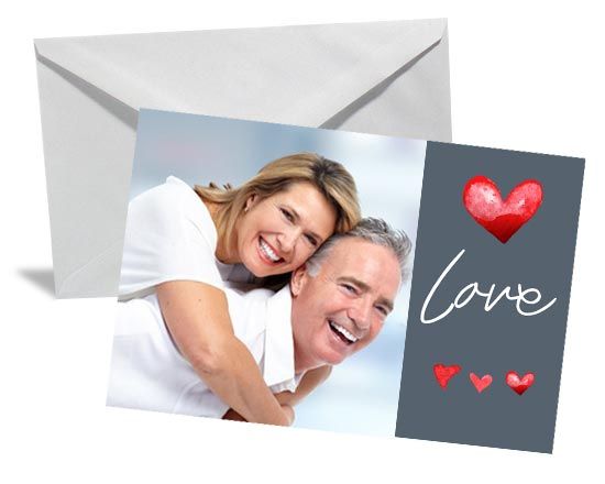 Il tuo bigliettino d'auguri per un romantico giorno