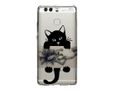 Cover trasparente Huawei P9 Black Cat
