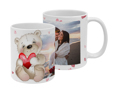 tazza personalizzata con orsetto e foto