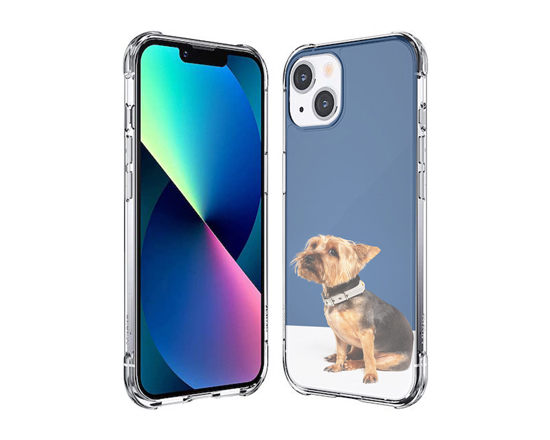 personalizza la cover trasparente per iphone 13
