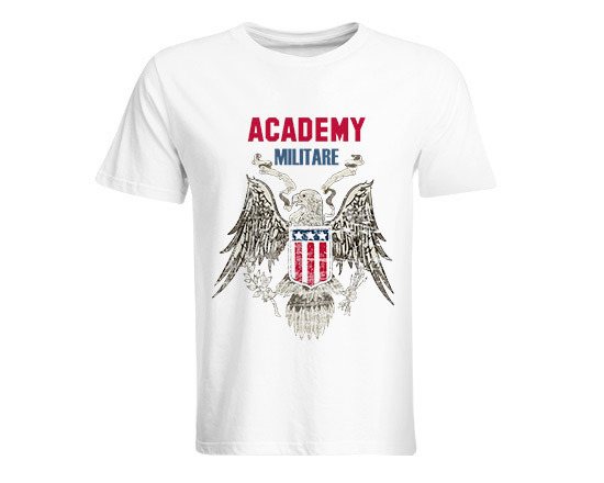 T-shirt Academy militare