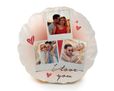 Cuscino rotondo Emoji Polaroid