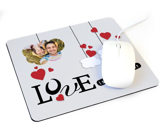 Tappetino mouse rettangolare Lovely cloud