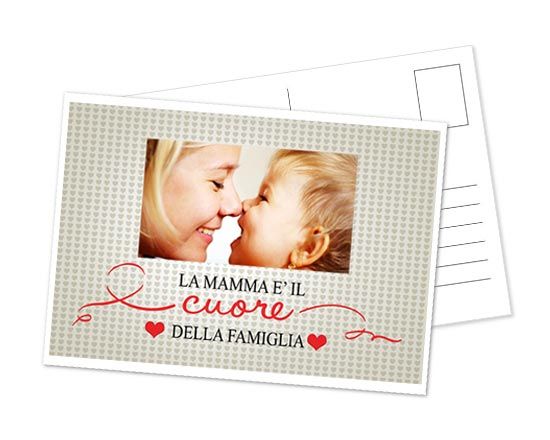 Cartolina Heart of family