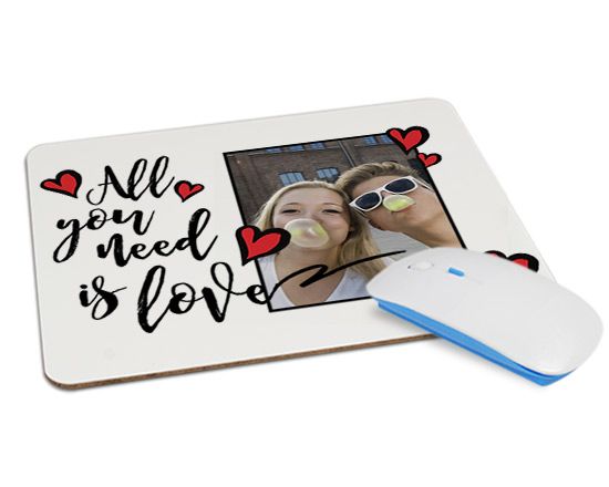 Mousepad in masonite romantico