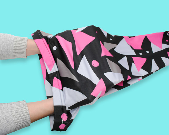 Leggings taglia L stampati in tessuto elasticizzato