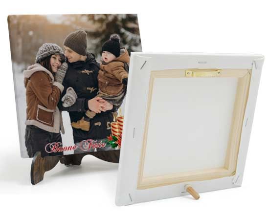 scegli questa grafica su tela, per i tuoi auguri di natale