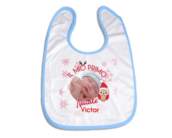 Bavaglini stampati con foto personalizzate