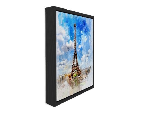 Le foto che ami, incorniciate in Tela americana Ritratto Verticale