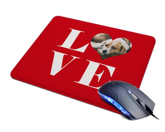 Tappetino Mouse in Pelle Big Love