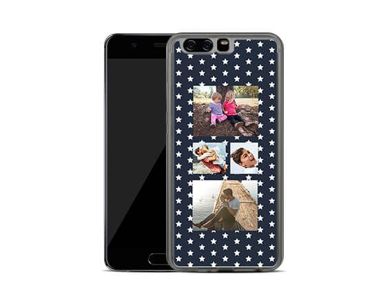 Cover in Silicone Huawei P10 Plus Stars