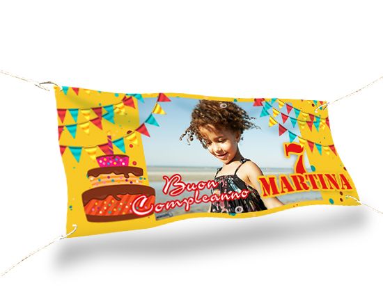 Striscione 150x60 Personalizzato 