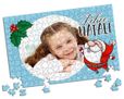 puzzle con la stampa di babbo natale