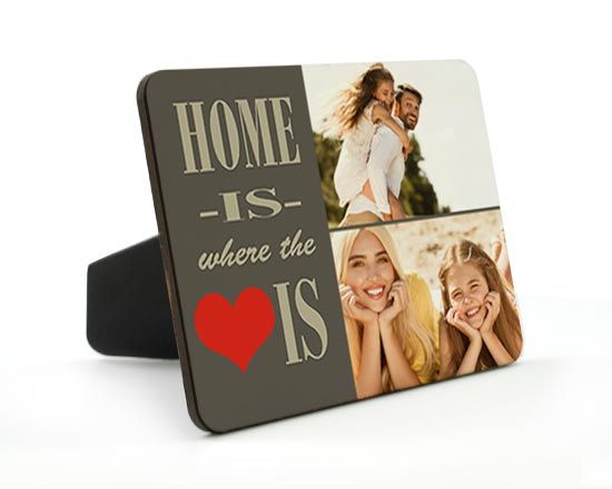 Cornice fotografica 25x20 Home is here