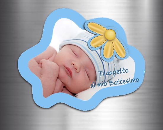 calamita nuvola con cornice celeste