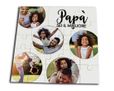 Puzzle quadrato in masonite con grafica con cerchi