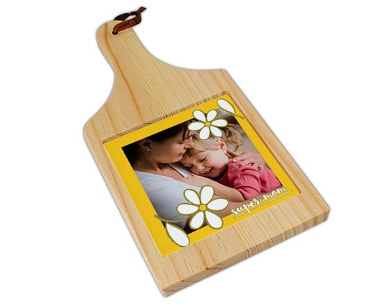 Tagliere in legno Margherite