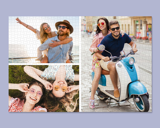 Puzzle 50x70 Collage 6 riquadri