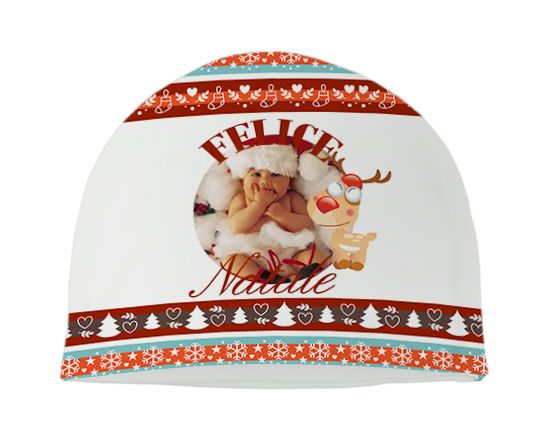 La renna natalizia per il tuo cappellino