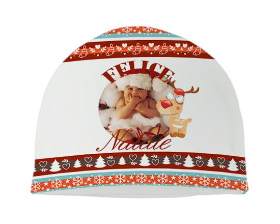 La renna natalizia per il tuo cappellino