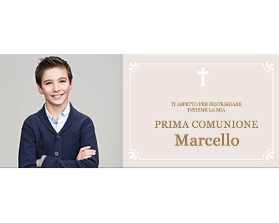 grafica per prima comunione su slvadanaio