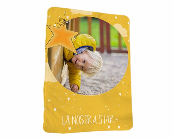 Coperte Baby personalizzate con foto