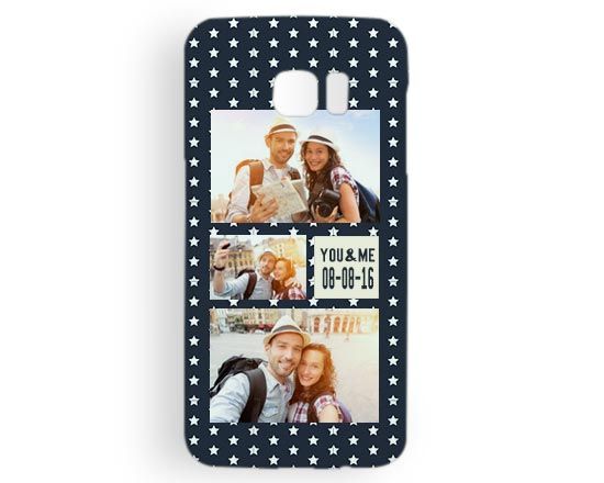 Cover Galaxy s7 Edge 3D Stars