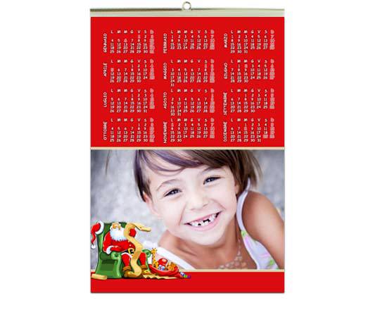 Calendario A3 pagina singola Christmas gift