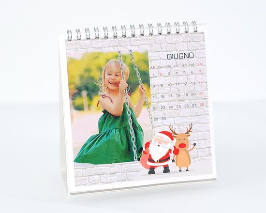 Realizza un calendario personalizzato da tenere sulla tua scrivania