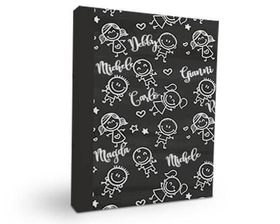 Raccoglitore ad anelli con grafica con bimbi
