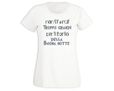 T-shirt donna in cotone Bacio della buonanotte