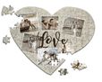 Puzzle cuore A4 Crazy collage