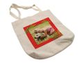 Shopper in Juta Bacche natalizie