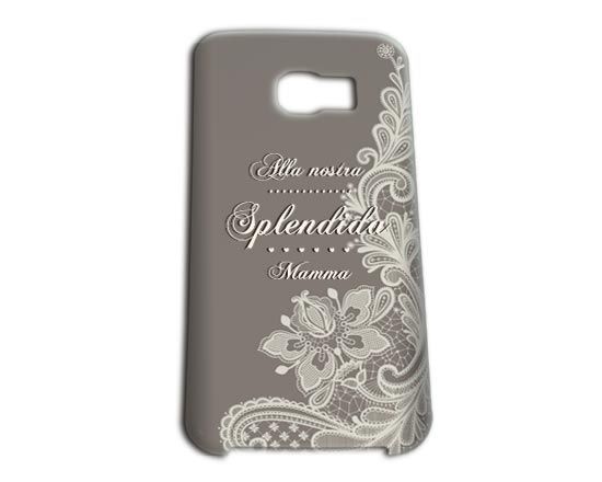 Cover Samsung S6 Edge 3D con grafica pizzo