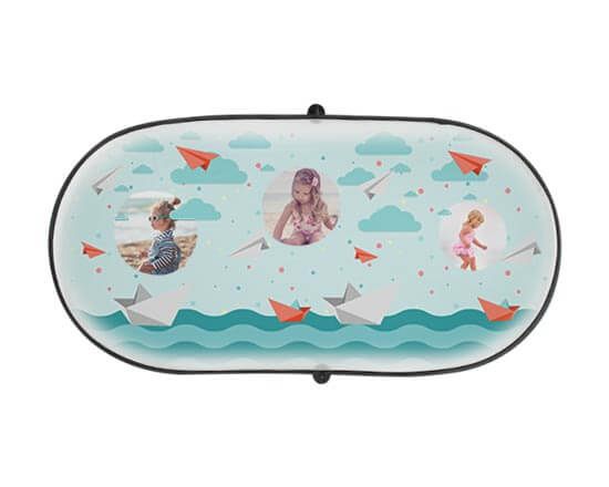 Parasole per Auto Grande con grafica collage