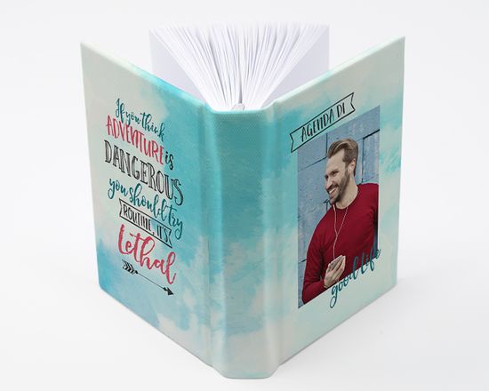 Agenda personalizzata con grafica e la tua foto