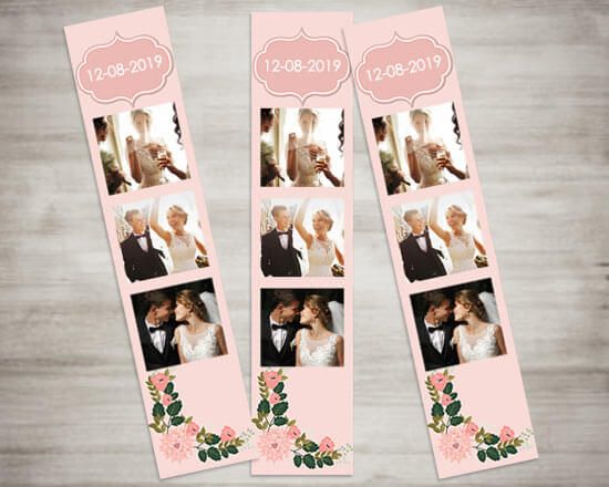 personalizza il segnalibro con le foto del tuo matrimonio