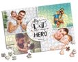 Puzzle A3 Dad is my hero