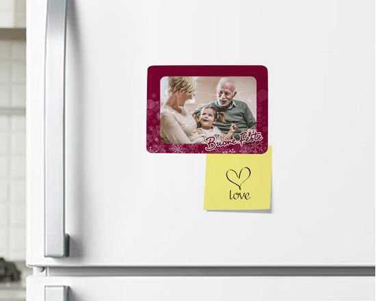 attacca al tuo frigo il puzzle personalizzato per i tuoi regali di Natale