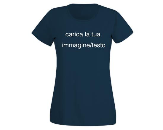 Crea t-shirt blu notte