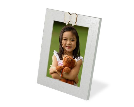 crea cornice foto in legno