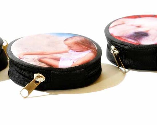 Portamonete con stampa fotografica, unico e personalizzato