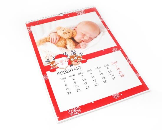 calendario multipagina natalizio