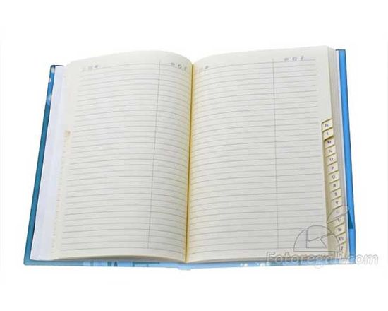 rubrica personalizzata con stampa di immagini