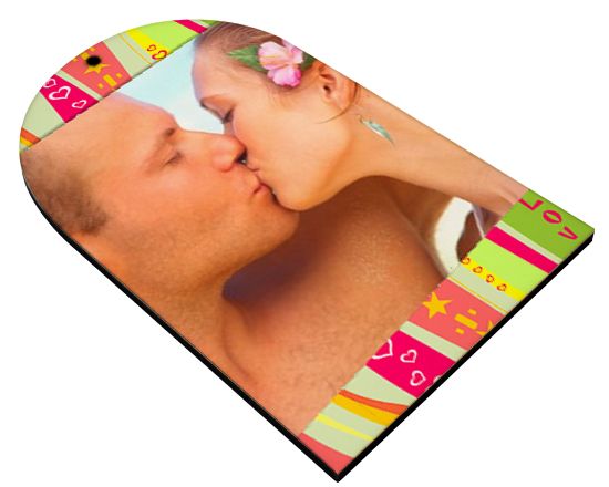 foto e grafiche su campana in masonite