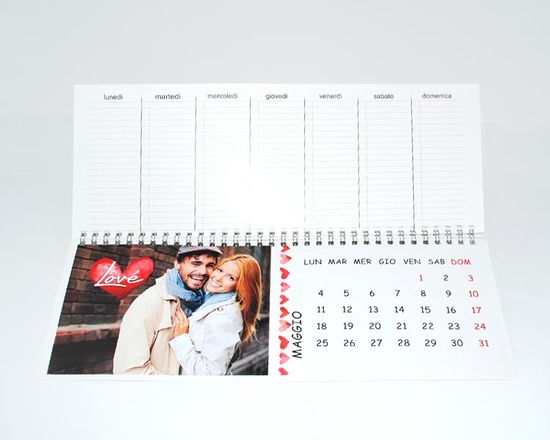 Calendario da scrivania Crazy love